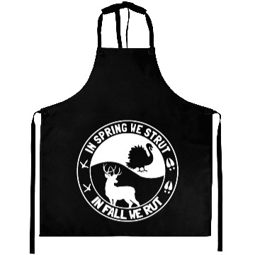 Discover In Spring We Strut In Fall We Rut Turkey Aprons