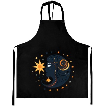 Discover Women And The Sun Graphic Aprons