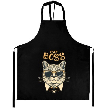 Discover Cat Boss Aprons