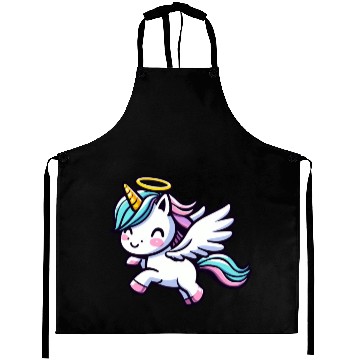 Discover Heavenly Unicorn: Sweet Magic with Angel Wings Aprons