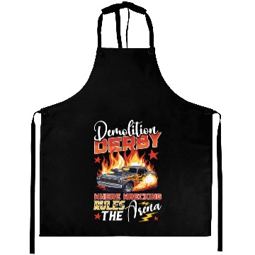 Discover Demo Derby Demolition Derby Demolition Derby Lover Aprons