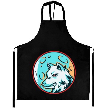 Discover white wolf Aprons