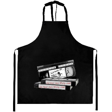 Discover VHS Tape Design Aprons