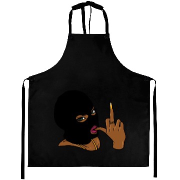 Discover HustleSkillz com Gansta Goddess 12 Black Aprons