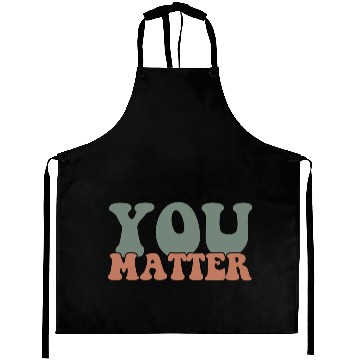 Discover Dear Person Behind Me Message front Aprons