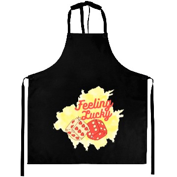 Discover Feeling lucky Aprons
