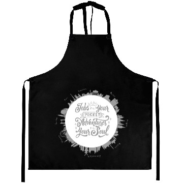 Discover travel world Aprons