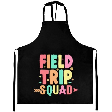 Discover First Grade Field Trip Squad Teacher Students Aprons