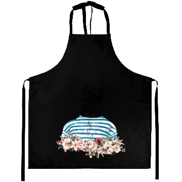 Discover Anchored Pug Gift For Dog Lover Aprons