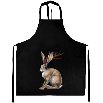 Discover Jackalope Cryptid Creature Aprons