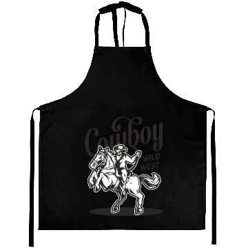 Discover Cowboy Wild West Aprons