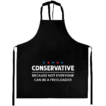 Discover Conservative Republican Freeloader Aprons