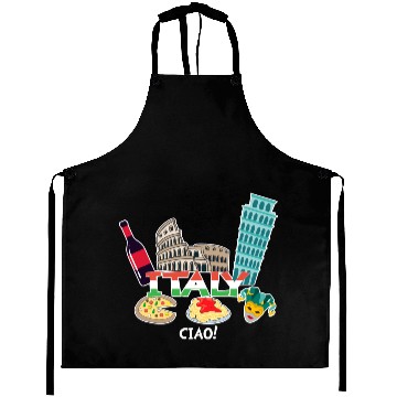 Discover I LOVE ITALY Aprons