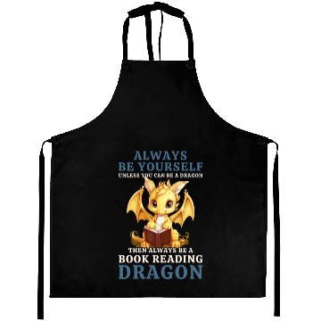 Discover "Always Be Yourself" - Book Reading Yellow Dragon Aprons