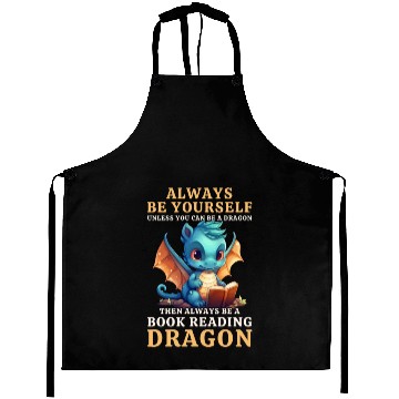 Discover "Always Be Yourself" - Book Reading Blue Dragon Aprons