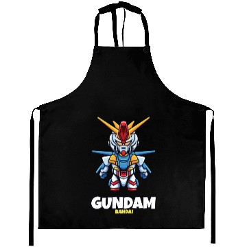 Discover Gundam Bandai world fantastic Aprons