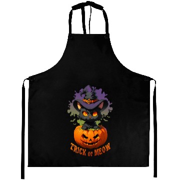 Discover Trick or Meow Aprons