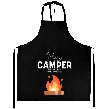 Discover Happy Camper Aprons