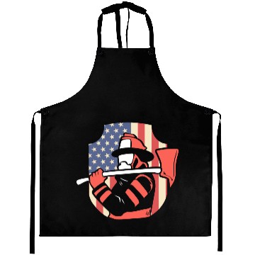 Discover Firefighter Of America Fire Captain Aprons