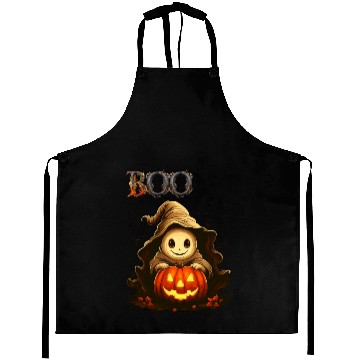 Discover Adorable Boo Kid Ghosts With Pumpkin Aprons
