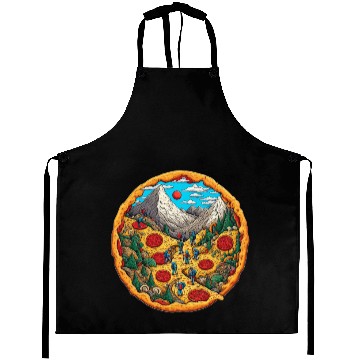 Discover Pizza landscape Aprons