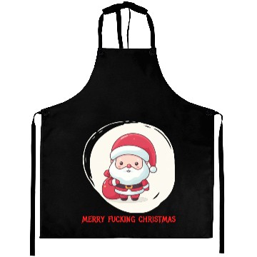 Discover Cute Bad Santa Aprons