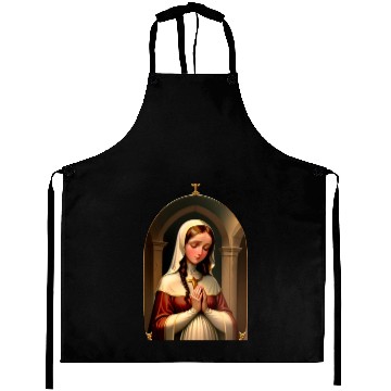 Discover Praying Virgin Mary Aprons