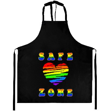 Discover Safe Zone LGBTQ+ Aprons