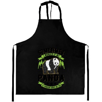 Discover Panda Lover Bear Gift Aprons