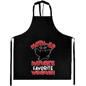 Discover Mothman Cryptid Cryptozoology Aprons