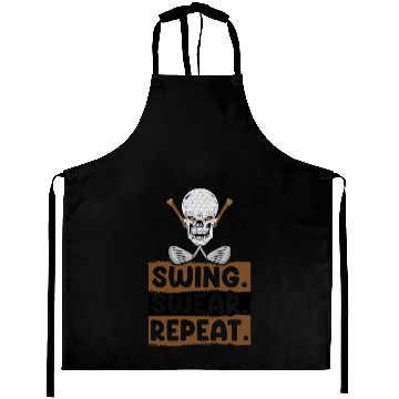 Discover Swing Swear Repeat Golf Aprons