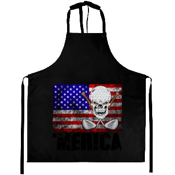 Discover Merica Golf Aprons