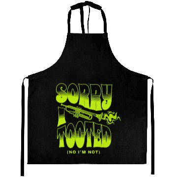 Discover Funny Trumpet Player Music Teacher Marching Band Aprons