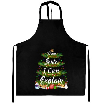 Discover Dear Santa, I Can Explain - Christmas Tree Aprons