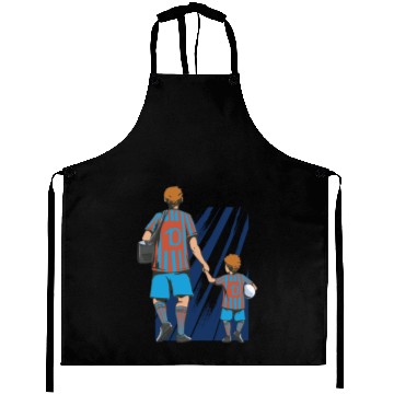 Discover Father And Son Soccer Fans Aprons