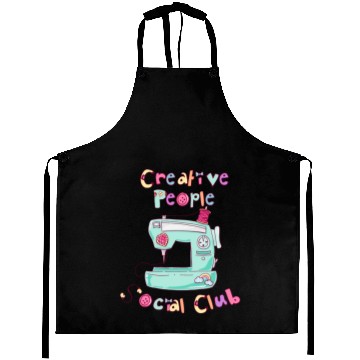Discover Creative People Soociial Clubb Aprons