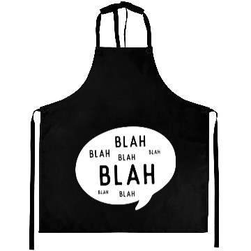 Discover Blah Blah Blah Light Aprons