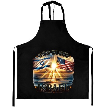 Discover United for Israel God Bless Israel - Promised Land Aprons