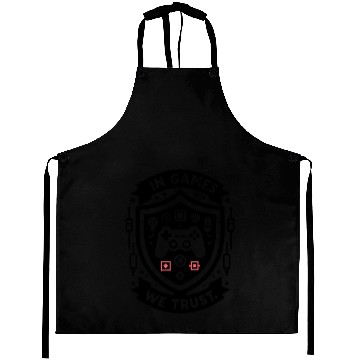 Discover In Games We Trust Aprons