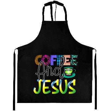 Discover Coffee And Jesus Aprons