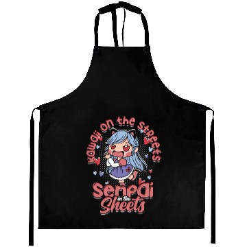 Discover Kawaii on the streets, senpai in the sheets - Aprons