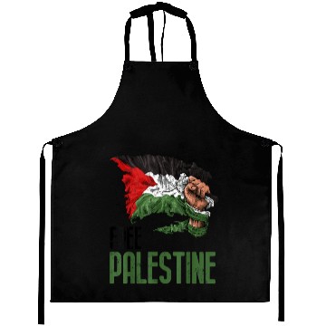 Discover FREE PALESTINE FLAG GAZA Aprons