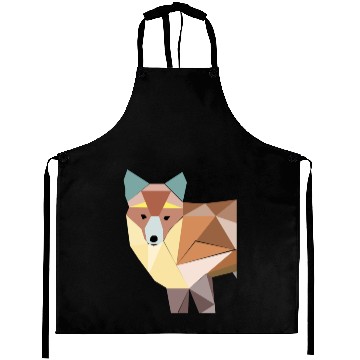 Discover fox illustration Aprons
