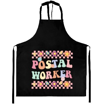 Discover Floral POSTAL WORKER Aprons
