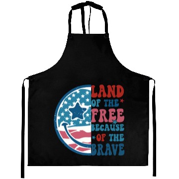 Discover Land of the free Aprons