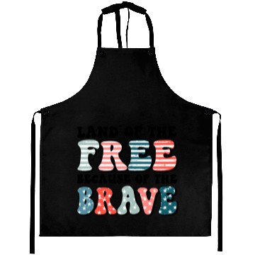 Discover Land of the free Aprons