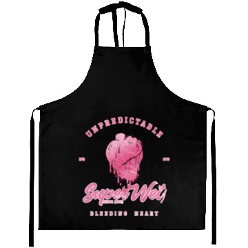 Discover Unpredictable bleeding heart (pale style) Aprons