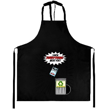 Discover Phone Funny Cartoon Tech Design Aprons