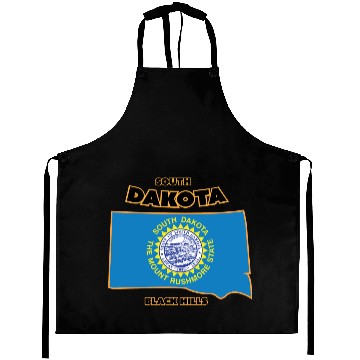 Discover South Dakota - Flag Aprons