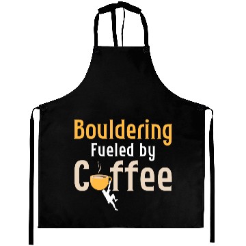 Discover Bouldering Fueled By Coffee Climbing Boulder Aprons